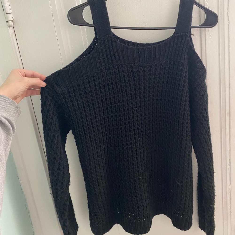 Cold Shoulder Sweater